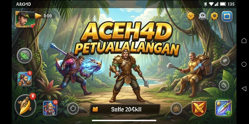 Tangkapan layar gameplay ACEH4D yang menampilkan aksi seru.