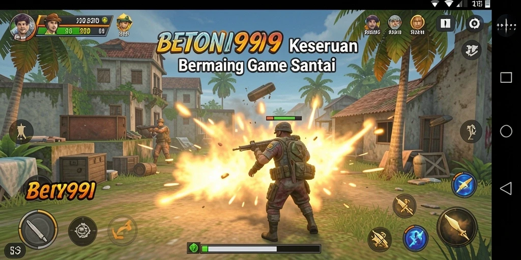 Screenshot BETON999 menampilkan gameplay santai yang seru dan menyenangkan.