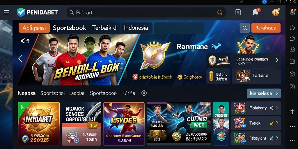 Tampilan gameplay PENIDABET yang menarik dan interaktif di layar ponsel.