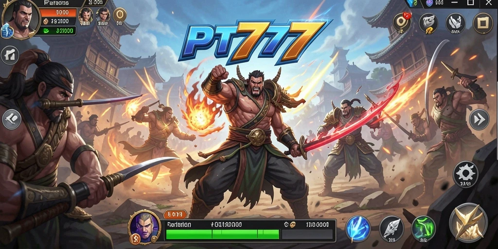 Gameplay PT777 yang menegangkan dan aksi berkelas.